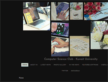 Tablet Screenshot of csclub.sci.kuniv.edu.kw